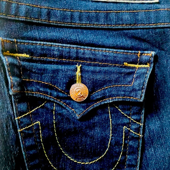 Blue True Religion Skinny jeans - Picture 2 of 3